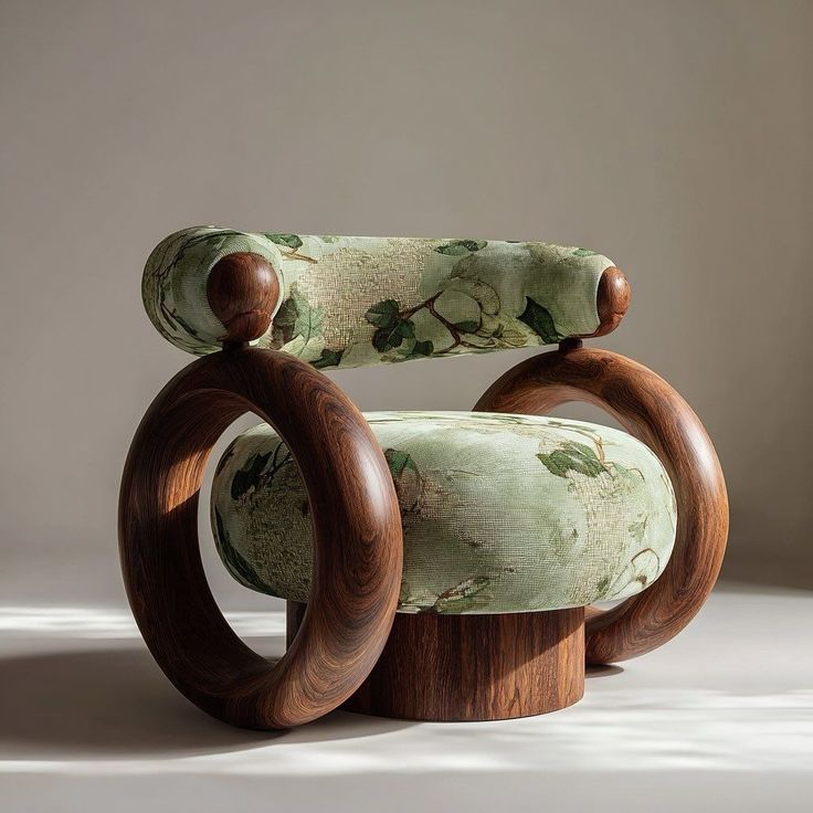 Chakra, a made to order accent chair handcrafted by Shree Vaidehi in Jaipur